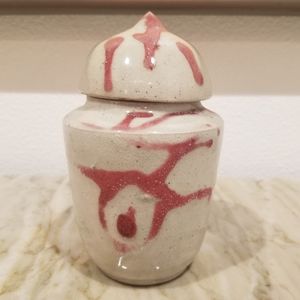 Home decor pottery storage container ceramic